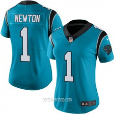 Cam Newton Carolina Panthers Womens Limited Color Rush Blue Jersey Bestplayer